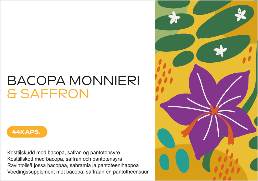 Bacopa monnieri & Saffron